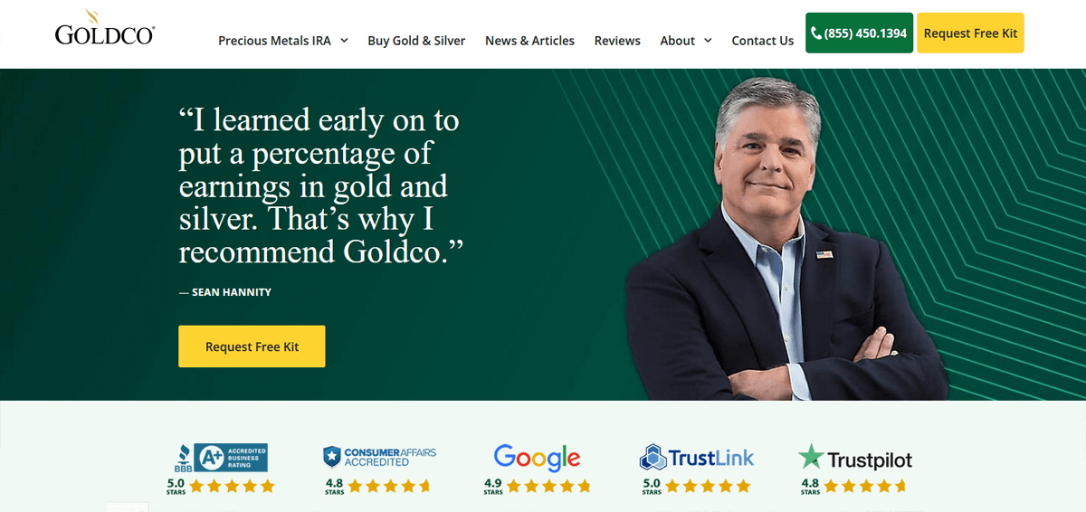 Goldco Review - The Best Gold IRA Company