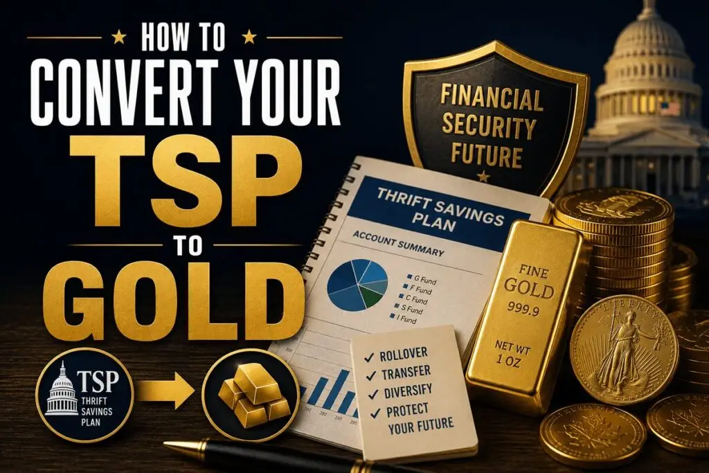 TSP To Gold IRA: How To Convert Your TSP To Gold 