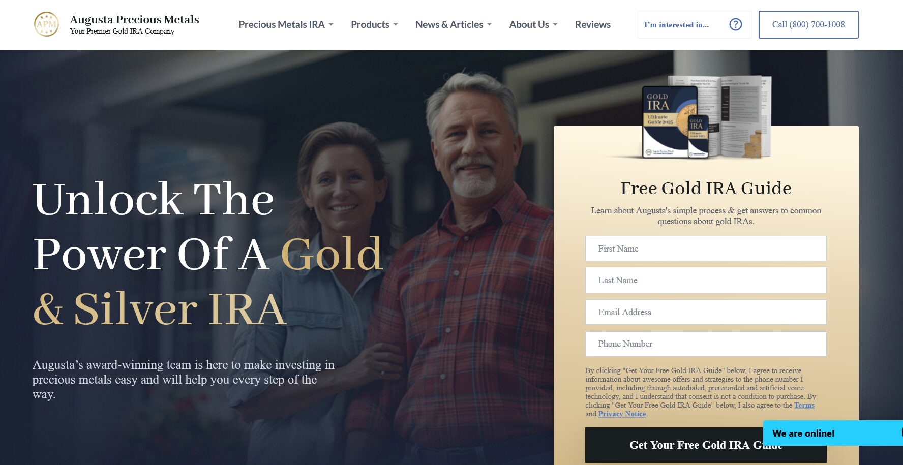 Augusta Precious Metals Website