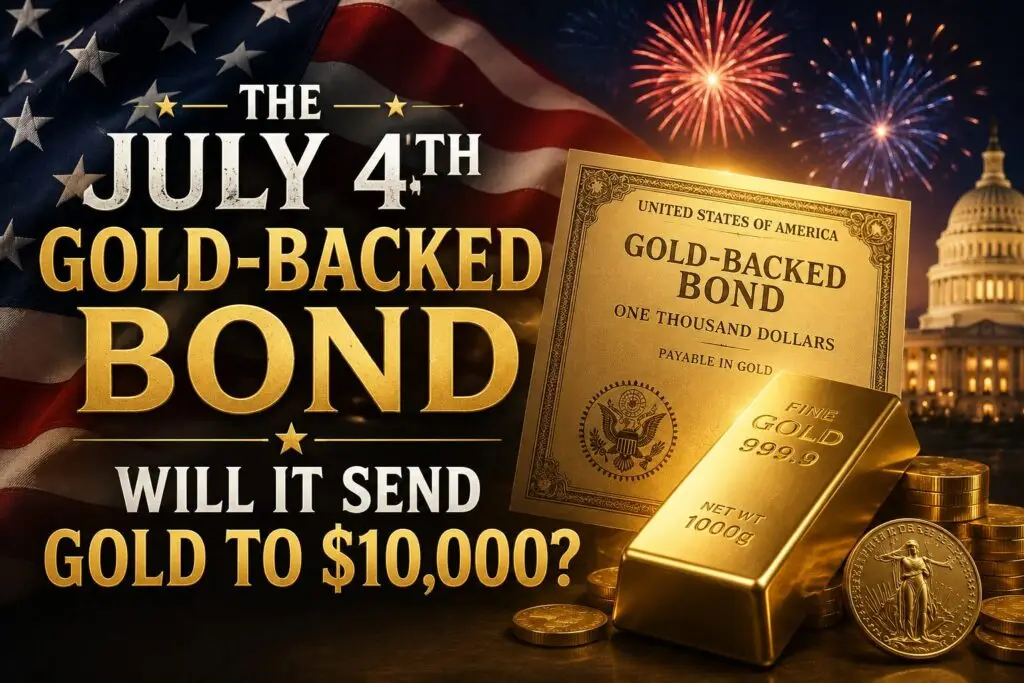 Gold-Backed Bond Announcement of the 4th of July