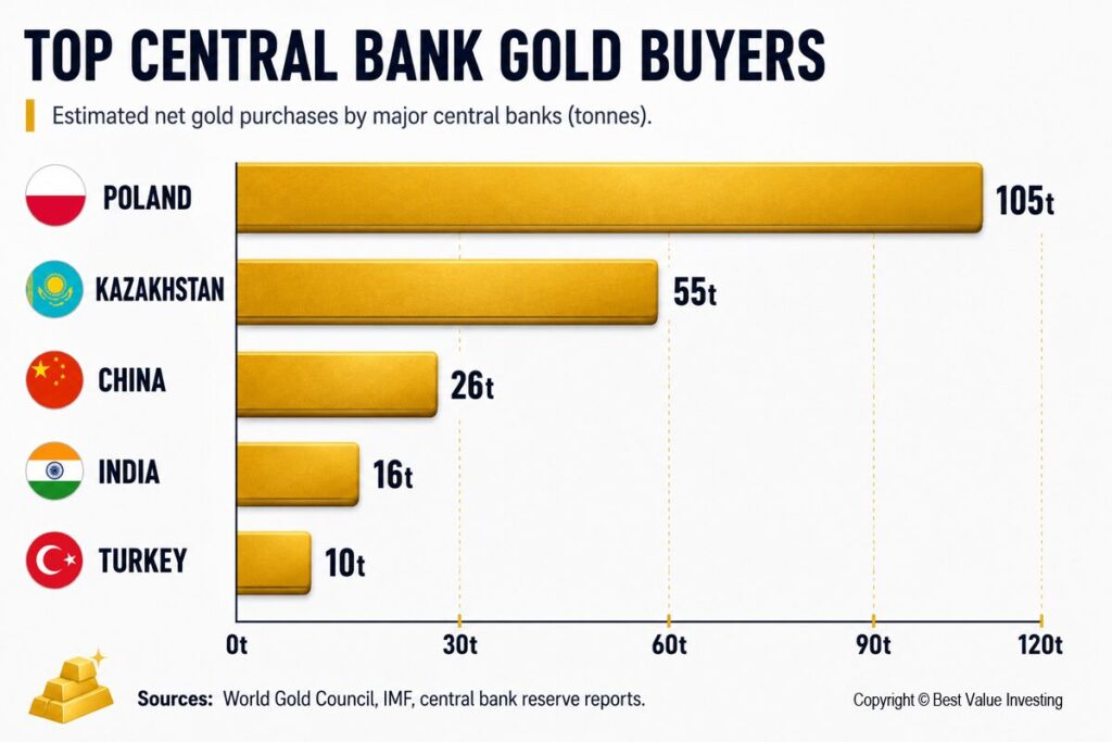 Central Banks Gold Buying Chart 2026