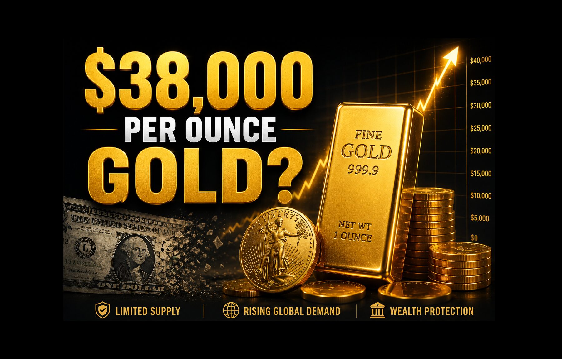 Is Gold About to Be Revalued to $38,000 an Ounce?