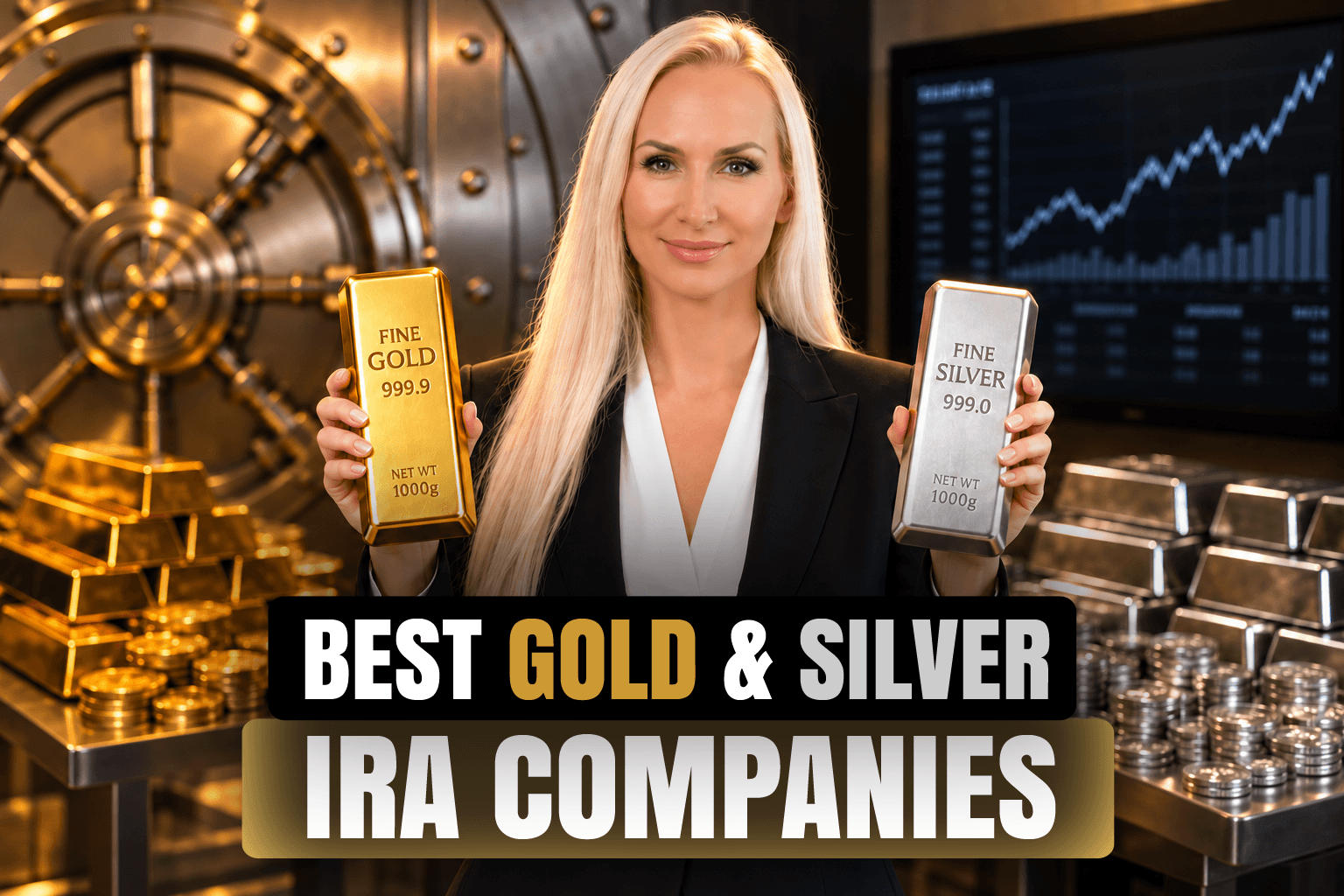 Best Gold and Silver IRA Companies: Low Fees & Top Ratings