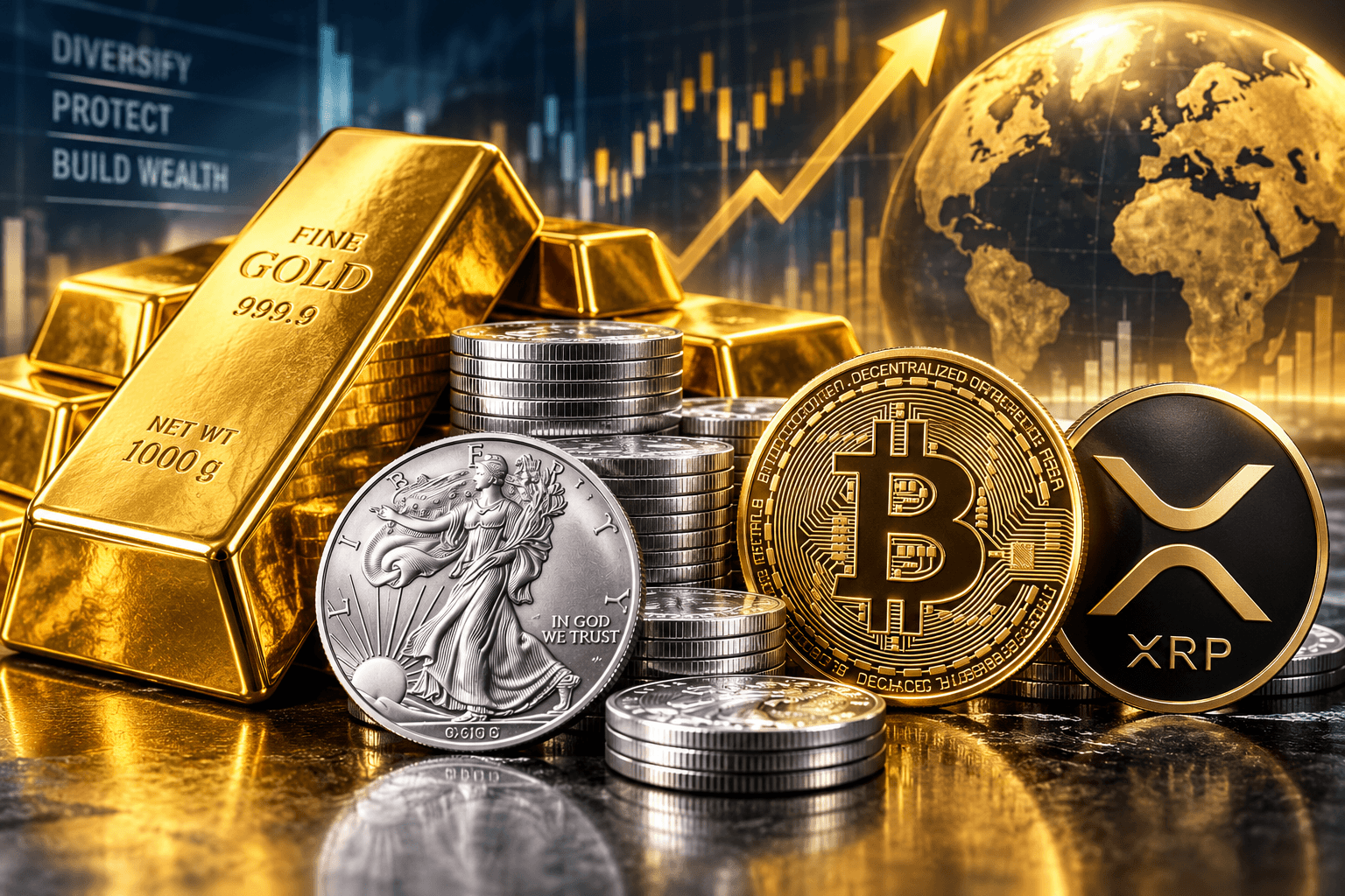 Gold and Bitcoin