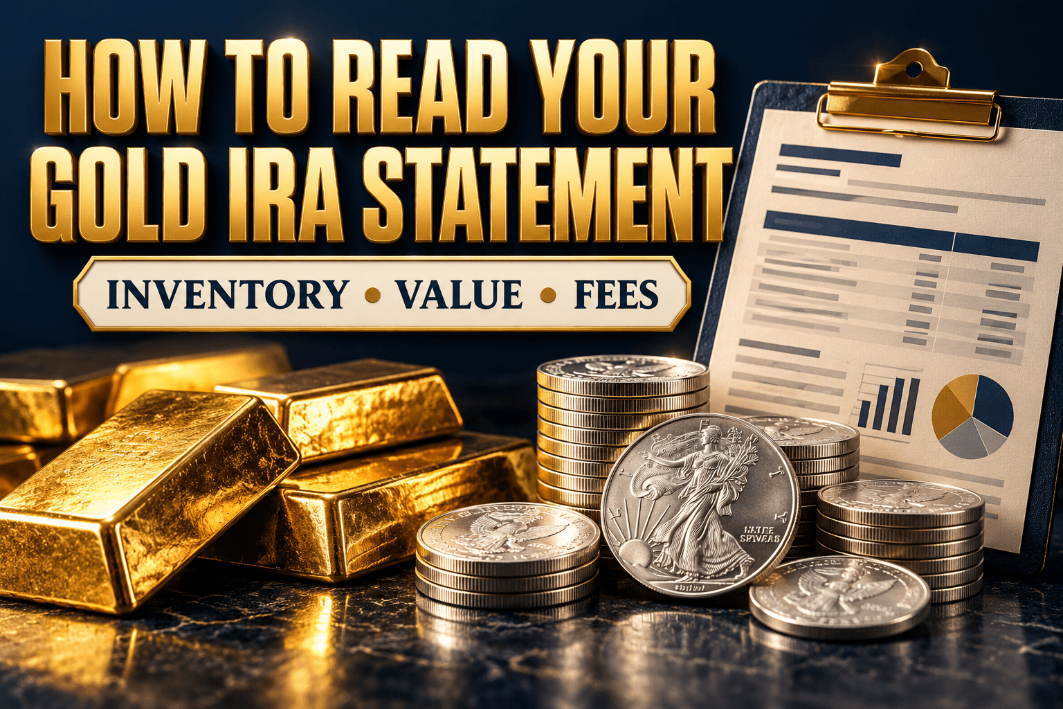 How to Read Your Gold IRA Statement: Inventory, Value, and Fees